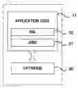 Fig. 01 - System and method for implementing database application while guaranteeing independence of software modules
