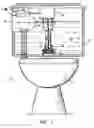 Fig. 02 - Handle assembly for a toilet with a rotating sensor assembly