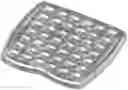 Fig. 01 - Cushioning system with parallel sheets having opposing indentions for linear deflection under load
