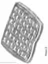 Fig. 04 - Cushioning system with parallel sheets having opposing indentions for linear deflection under load