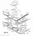 Fig. 11 - Bedding or seating product made with coil springs having unknotted end turns