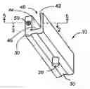 Fig. 01 - Frameless glass door hinge