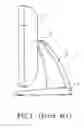 Fig. 02 - Mechanism for enabling a single hand adjusting a viewing angle of flat display