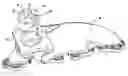 Fig. 01 - Exhaust components including high temperature divider plate assemblies