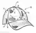 Fig. 01 - Sweat blocking and ventilating sweatband for headwear