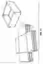 Fig. 10 - Three-dimensional structure formed with precision fold technology and method of forming same