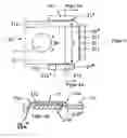 Fig. 04 - Method for fixing the position of a pull-tab with a steep anti rotation device formed from the panel of a sheet metal cover