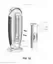 Fig. 11 - Electrostatic air purifier with a laterally removable collection grid module