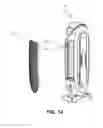 Fig. 15 - Electrostatic air purifier with a laterally removable collection grid module