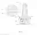 Fig. 28 - Multi-sectional percussive drill bit assembly