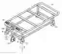 Fig. 01 - Hospital bed having a drive wheel unit