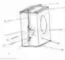 Fig. 01 - Ceiling mounting speaker stand system
