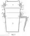 Fig. 02 - Container lid and holder and system and method for attaching a lid and holder to a container