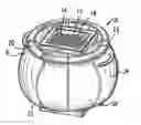 Fig. 01 - Inflatable ornamental jacket for single service beverage dispenser