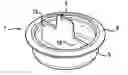 Fig. 01 - Center pull tab plug with sealing flange