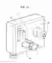 Fig. 13 - Concentrate dispensing units and disposable concentrate packages including impeller pumps