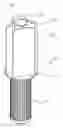 Fig. 01 - Membrane reel fixing device for a membrane strapping dispenser