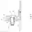 Fig. 08 - Pivotal device for monitors