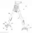 Fig. 01 - Bipod assembly with terrain-gripping end effecters