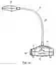 Fig. 07 - Portable mountable indoor lamp having a positionable lamp head and motion and light sensors which can be aimed