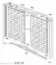 Fig. 08 - Thermoformed wall and fencing assemblies