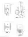 Fig. 03 - Replacement evaporative element and clip system for a humidifier