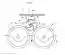 Fig. 11 - Air supply device of shoes with retractable wheels