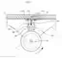 Fig. 14 - Air supply device of shoes with retractable wheels