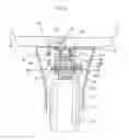Fig. 16 - Air supply device of shoes with retractable wheels