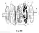 Fig. 06 - Passive dynamically stabilizing magnetic bearing and drive unit