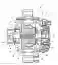 Fig. 01 - On-vehicle belt-driven alternator