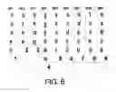 Fig. 07 - Method of mapping characters for a mobile telephone keypad