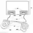 Fig. 01 - Data input device controlled by motions of hands and fingers