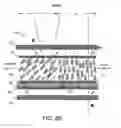 Fig. 08 - Transflective liquid crystal display having first and second voltage potentials selected to achieve predetermined polarization states for light encountering respectively the transmissive and reflective areas