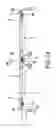 Fig. 12 - Pair of eyeglasses with two lens units pivotable between two temples