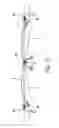 Fig. 13 - Pair of eyeglasses with two lens units pivotable between two temples