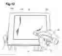 Fig. 19 - Document presentation device including a movable part