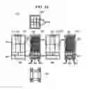 Fig. 13 - Storage apparatus casing with interchangeable disk drive and control boxes