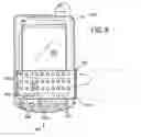 Fig. 05 - Folding keyboard for an electronic communications device