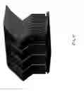 Fig. 09 - Compliant thermal interface structure utilizing spring elements with fins
