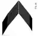Fig. 23 - Compliant thermal interface structure utilizing spring elements with fins