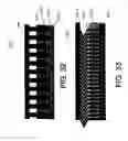 Fig. 26 - Compliant thermal interface structure utilizing spring elements with fins