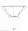 Fig. 21 - Modified reflector surface to redirect off-field side light onto field