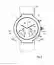 Fig. 02 - Chronograph watch with retrograde display
