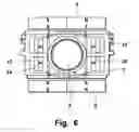 Fig. 07 - Objective-lens driving device utilizing tracking coils and focus coils arranged in series