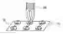 Fig. 01 - Tools for inserting a wax guard into the shell of a hearing instrument
