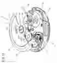 Fig. 14 - Ball bearing device, oscillating weight structure for automatic winding and automatic winding timepiece equipped with the same