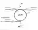 Fig. 11 - Spiral waveguide slow wave resonator structure