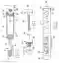 Fig. 03 - Toothbrush/toothpaste/dental floss dispenser compact unit