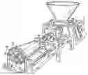 Fig. 01 - Variable geometry end-fitting for meat stuffer